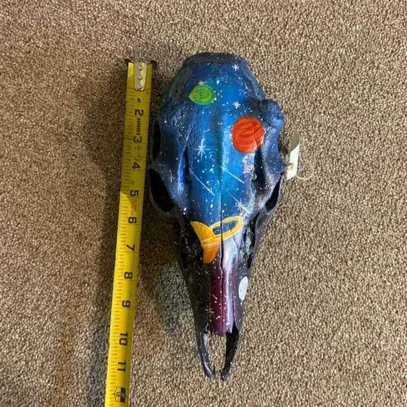 Hand painted skull